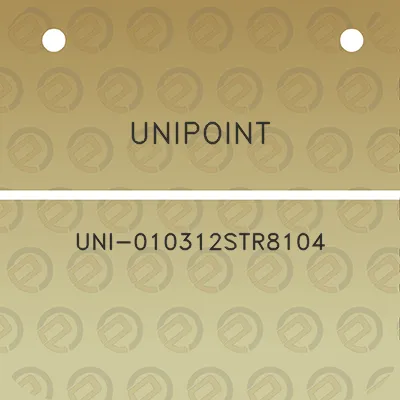 unipoint-uni-010312str8104