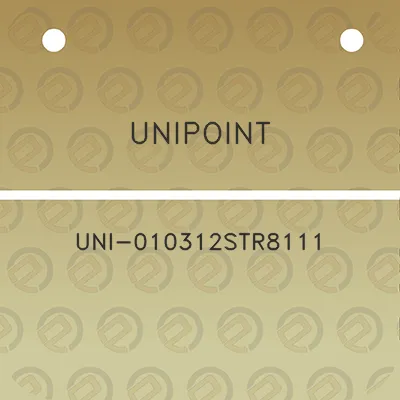 unipoint-uni-010312str8111