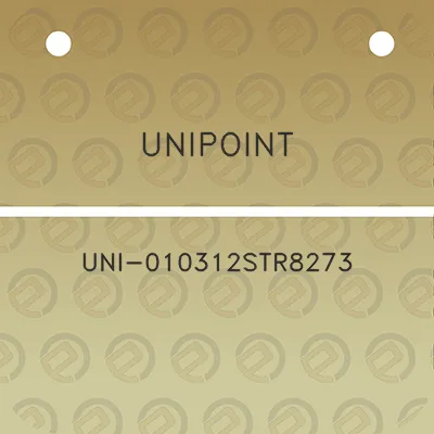 unipoint-uni-010312str8273