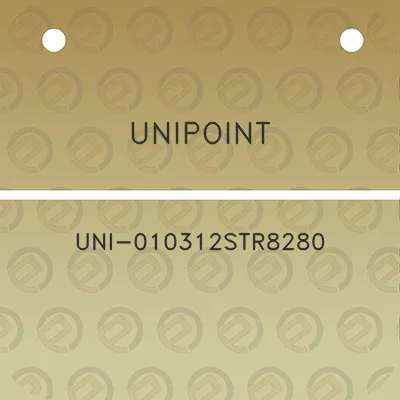 unipoint-uni-010312str8280