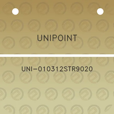 unipoint-uni-010312str9020