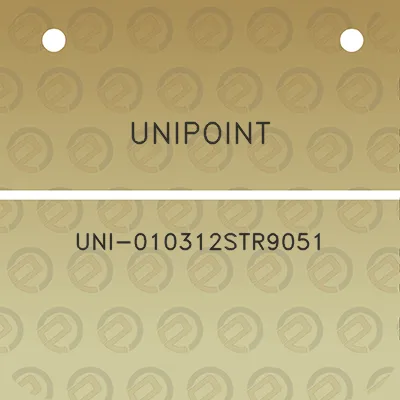 unipoint-uni-010312str9051