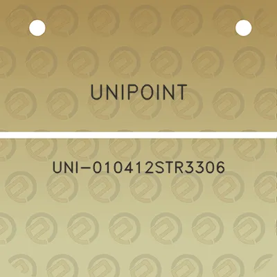 unipoint-uni-010412str3306