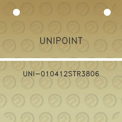 unipoint-uni-010412str3806