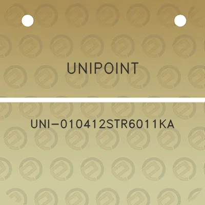 unipoint-uni-010412str6011ka