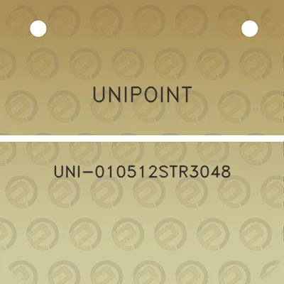 unipoint-uni-010512str3048