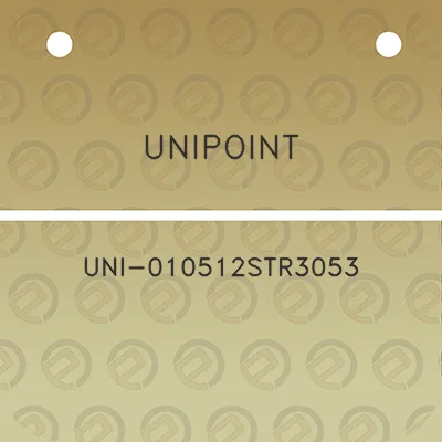 unipoint-uni-010512str3053