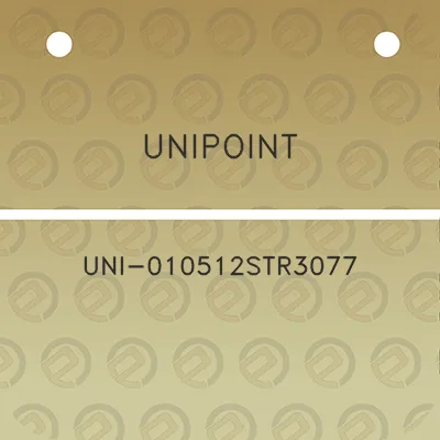 unipoint-uni-010512str3077