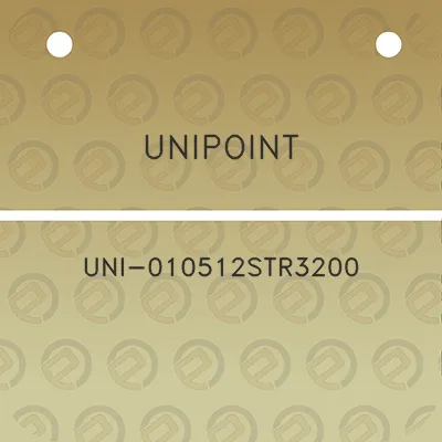 unipoint-uni-010512str3200