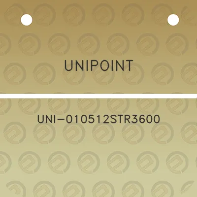 unipoint-uni-010512str3600