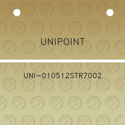 unipoint-uni-010512str7002