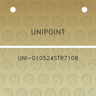 unipoint-uni-010524str7108