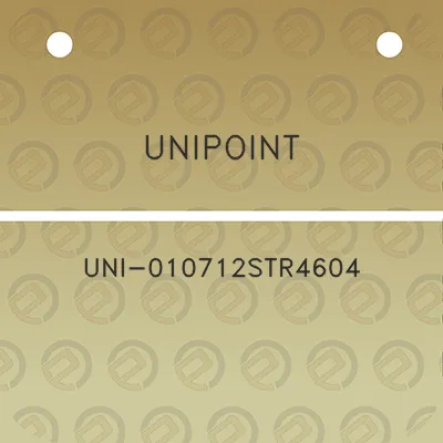 unipoint-uni-010712str4604