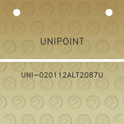 unipoint-uni-020112alt2087u