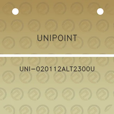 unipoint-uni-020112alt2300u