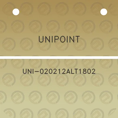 unipoint-uni-020212alt1802