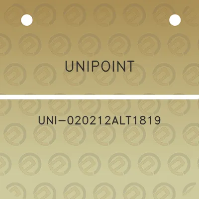 unipoint-uni-020212alt1819