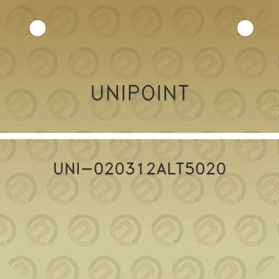 unipoint-uni-020312alt5020