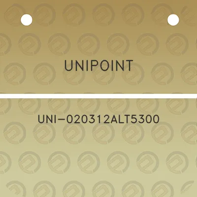 unipoint-uni-020312alt5300