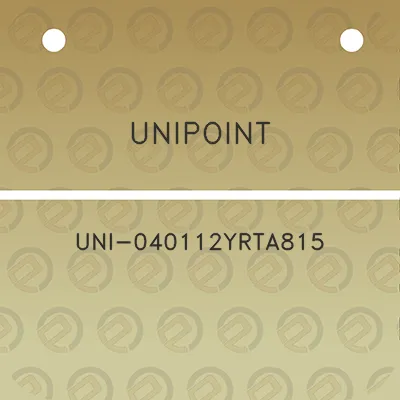 unipoint-uni-040112yrta815