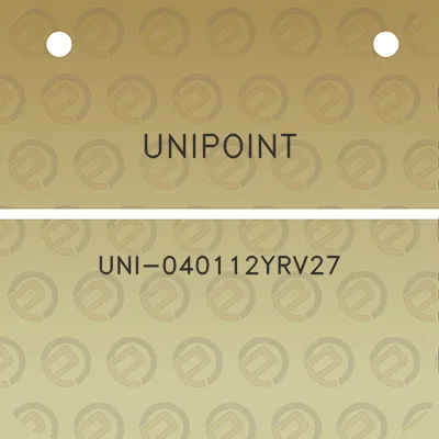 unipoint-uni-040112yrv27