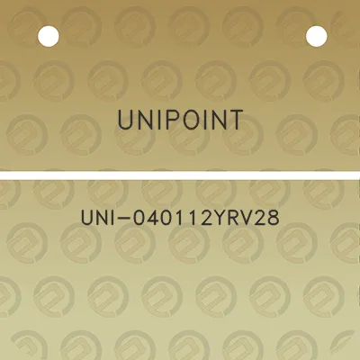 unipoint-uni-040112yrv28