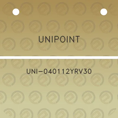 unipoint-uni-040112yrv30