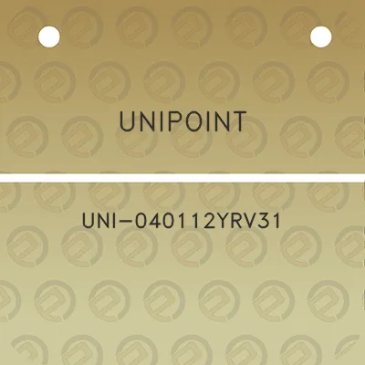 unipoint-uni-040112yrv31