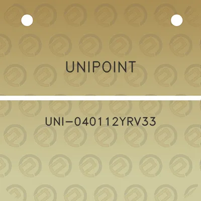 unipoint-uni-040112yrv33