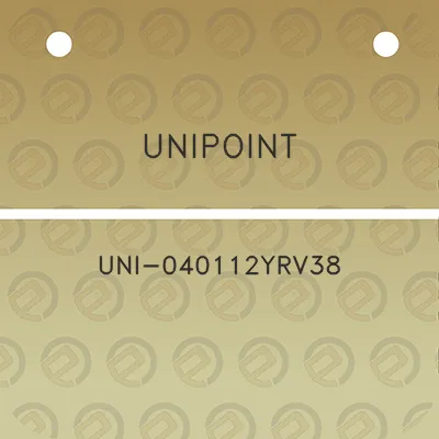 unipoint-uni-040112yrv38