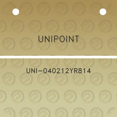 unipoint-uni-040212yr814