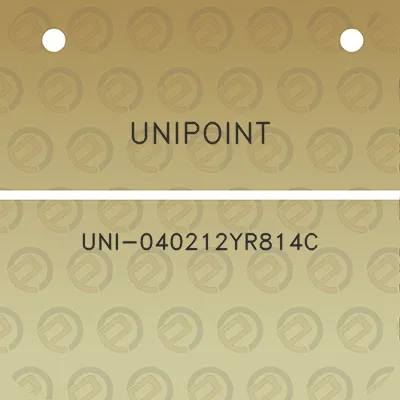 unipoint-uni-040212yr814c