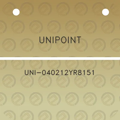 unipoint-uni-040212yr8151