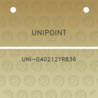 unipoint-uni-040212yr836