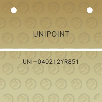 unipoint-uni-040212yr851