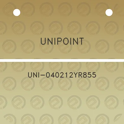 unipoint-uni-040212yr855