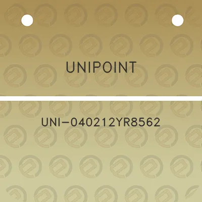 unipoint-uni-040212yr8562