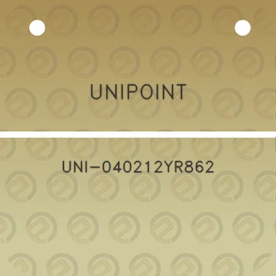 unipoint-uni-040212yr862