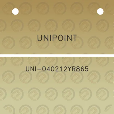 unipoint-uni-040212yr865