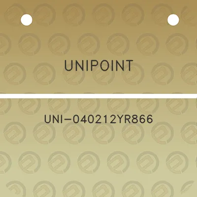 unipoint-uni-040212yr866