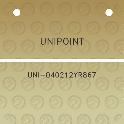 unipoint-uni-040212yr867