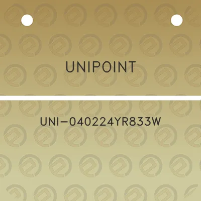 unipoint-uni-040224yr833w