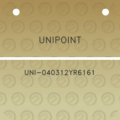 unipoint-uni-040312yr6161