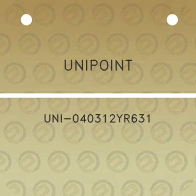 unipoint-uni-040312yr631