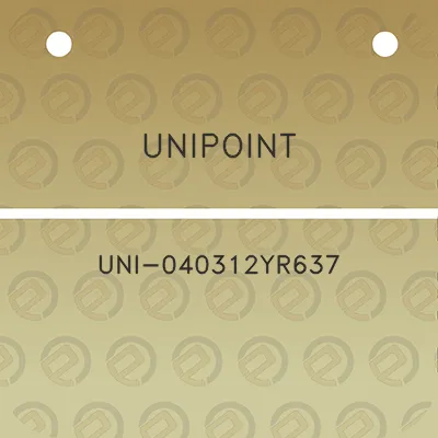 unipoint-uni-040312yr637