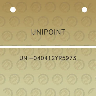 unipoint-uni-040412yr5973