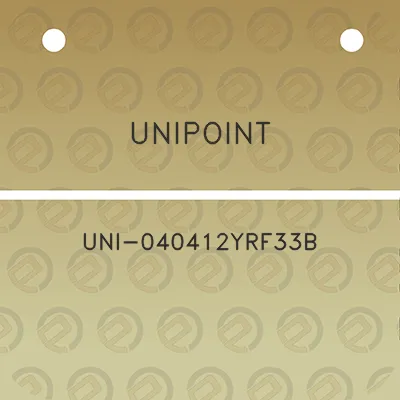 unipoint-uni-040412yrf33b