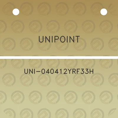 unipoint-uni-040412yrf33h