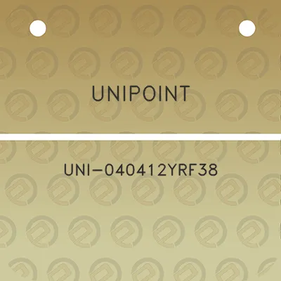 unipoint-uni-040412yrf38