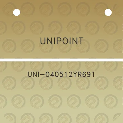 unipoint-uni-040512yr691